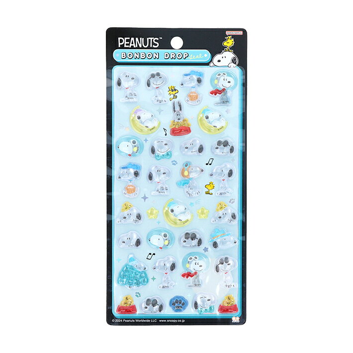 スヌーピー　ボンボンドロップシール　C柄　4901770777092　[M便 1/6]のサムネイル
