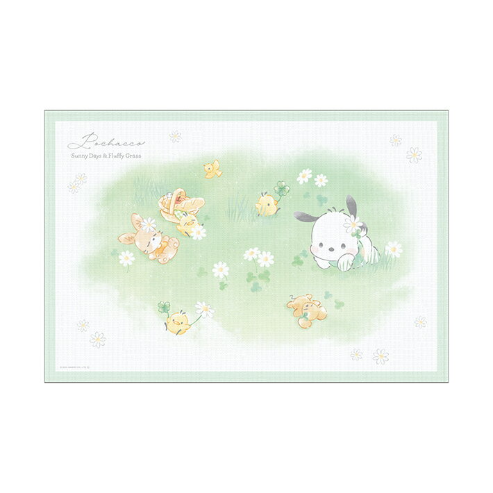 ポチャッコ　レジャーシート　1人用　ぽかぽかびより柄　302670　[M便 1/1]