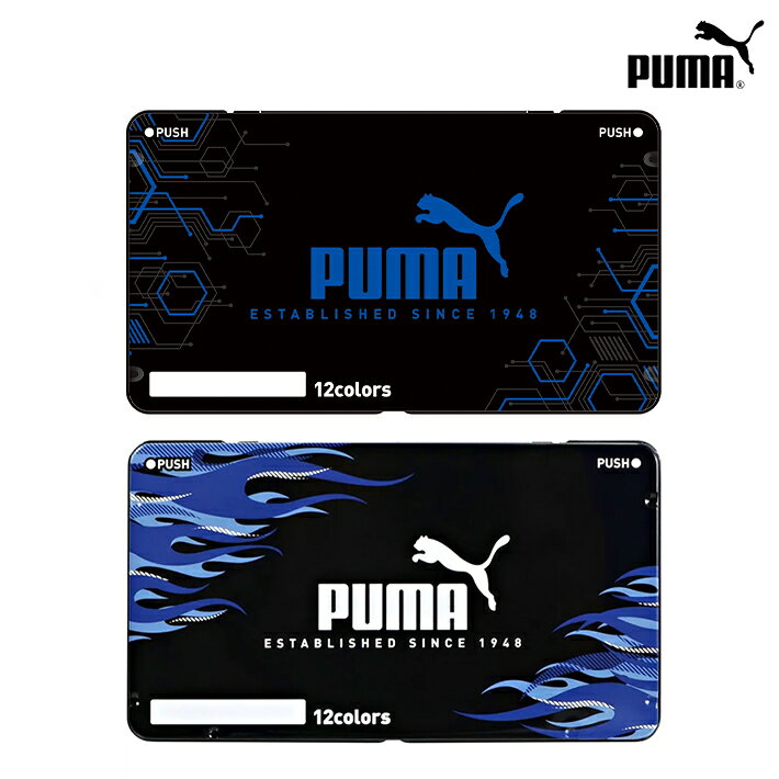 プーマ クツワ 色鉛筆 12色 缶ケース