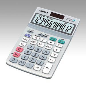 【メール便対応不可】【消費税変更に最適】カシオ(CASIO) スタンダード電卓 JF-120GT-N 【メール便対応不可】【消費税変更に最適】カシオ(CASIO) スタンダード電卓 JF-120GT-N
