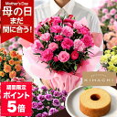 【まだ間に合う!ポイント5倍!5月8日15時まで】【人気店コラボ!BunBunBee&キハチ】母の日 カーネーション 13種類 & KIHACHI プティバーム...