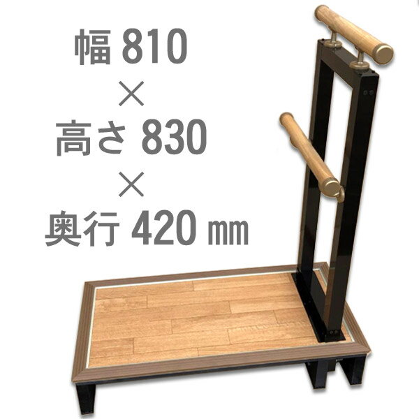 【お買い物マラソン★ポイント最大10倍】【メーカー直送のため代引き不可】アルミ製 玄関用手摺 R型 コンパクト すべり止め付 810×830×420mm 転倒防止 手すり 玄関