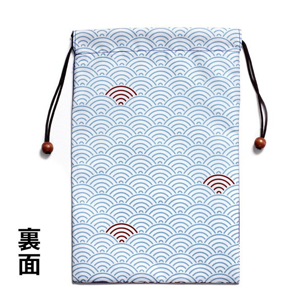 ご朱印帳 巾着袋 青海波(せいかいは)【谷口松...の紹介画像2