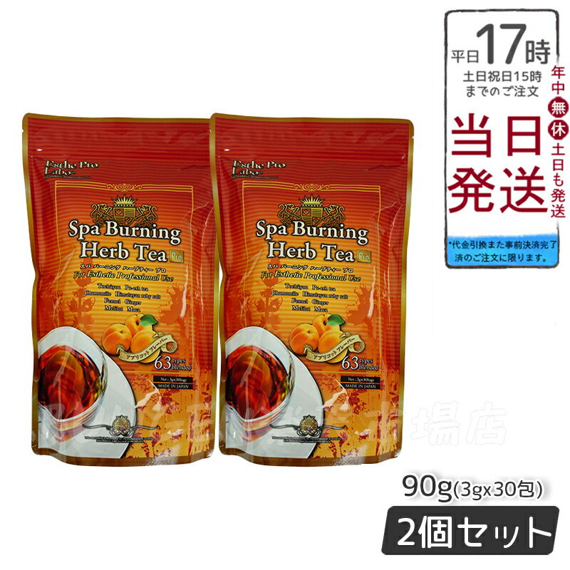 【2個セット】エステプロラボ スパ バーニング ハーブティー プロ 3g×30包 代謝系茶 送料無料 賞味期限2024年1月