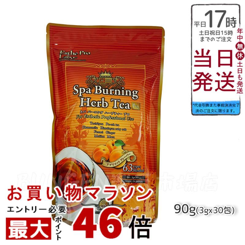 エステプロラボ スパ バーニング ハーブティー プロ 3g×30 日本製 ハーブティ ダイエット茶 オーガニック ティーバック ブレンドティ 代謝系