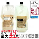 ルベル シーソー ヘア&スキャルプトリートメント T 800ml & シャンプーT 800ml リフィル 詰め替えセット LEBEL SEE/SAW 国内正規品