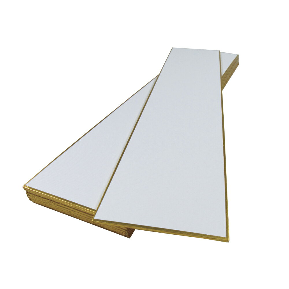 西文明堂／書道　短冊[画仙張]広巾=10枚 （5214960）