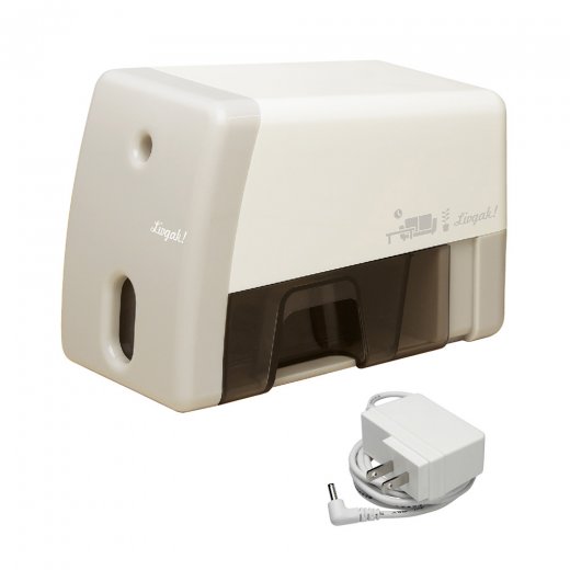 SONIC 電動鉛筆削り リビガク イージーピージー アイボリー（LV-8735-I）/コンパクト/スリム設計/ソニ..