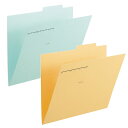 【10個セット】【B4-E・全2色】プラス/個別フォルダー (FL-068IF・87-43) B4 横型 古紙パルプ配合率95%再生紙 PLUS