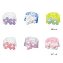 【Sサイズ:3個セット・5個セット】プラス/メクリッコ Sweet モチーフ付きシリコンタイプ フラワー 指サック Sサイズ 袋入り 3個入 (KM-301SB-3・35-91) PLUS
