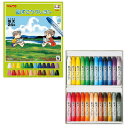 【24色セット】ぺんてる/図画工作ずこうクレヨン 24色 極太 (PTCG1-24) 授業で使う図工クレヨンンです!PTCG124 ペンテル Pentel【学童用品】【筆記具・図工】【新学期・新入学】【楽ギフ_包装】【楽ギフ_のし】