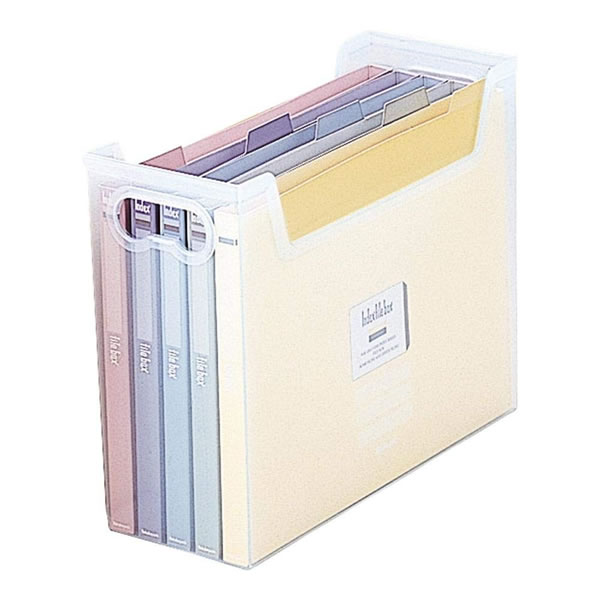 ナカバヤシ／インデックスファイルボックス F1 クリア