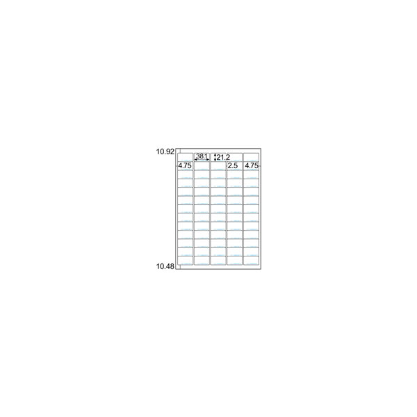 ヒサゴ／抗菌紙ラベル A4 65面 角丸 (OPK3011) プリンタ用紙 20シート HISAGO 2