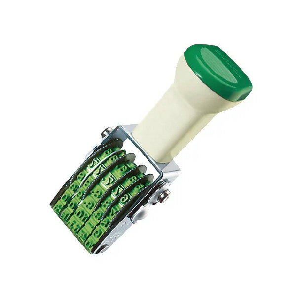 コクヨ／回転印 欧文日付 5号5連 明朝体（IS-D5）番号・金額、サイズ、コード番号などの表示に　印鑑　判子 KOKUYO