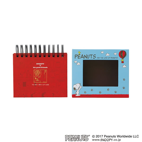ナカバヤシ／フォトランク フレームケースアルバム L判60枚 スヌーピー ブルー SNOOPY (ア-FTPC-202-2) フォトアルバム Nakabayashi