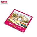 送料無料【24色セット】三菱鉛筆/ユニ ウォーターカラー 六角軸 (UWC24C) 水で溶かして水彩タッチ!多彩に楽しめる水彩色鉛筆 MITSUBISHI PE...