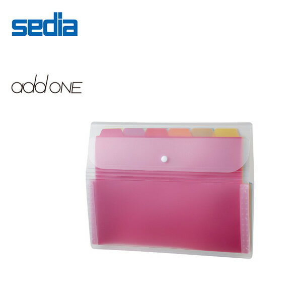 セキセイ／アドワン レインボー ドキュメントホルダー A4 ヨコ (AD-3112) バッグインバッグ　書類が検..