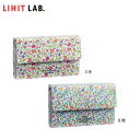 【全2色・6ポケット】LIHIT LAB.(リヒトラブ)/FLOWER IMAGE 通帳ホルダー(D1184)かわいい小花柄 最大で12冊、パスポートも収容可能!