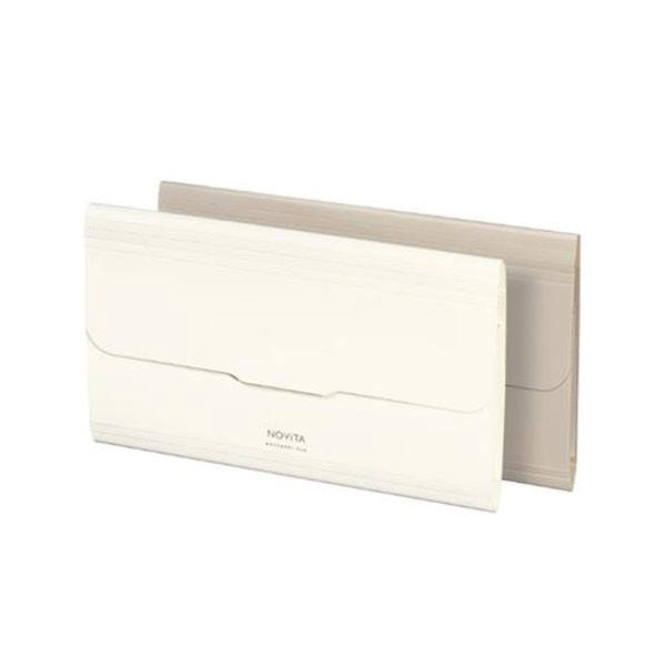 【全2色】コクヨ／ポケットが大きく開く書類ファイル ノビータ 封筒サイズ（フ-NV951）NOVITA　KOKUYOのサムネイル