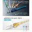 【AX-8505～8・全4色】セキセイ／アゾン ガラスペン キューブ（AX-850）＜CUBE＞デザイン　専用パッケージ入りでギフトとしても最適　ペン置き付き　sedia