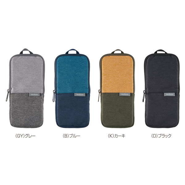 【全4色】ナカバヤシ／neoform　マルチペンケース（NF-PC01）スマホスタンド機能付きペンスタンド　ペ..