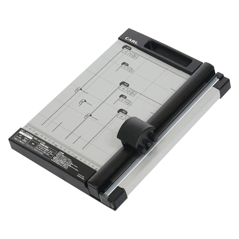 【送料無料】カール/ディスクカッター(DC-200NA)手頃な大きさで軽量モデルのスライド式裁断機 CARL