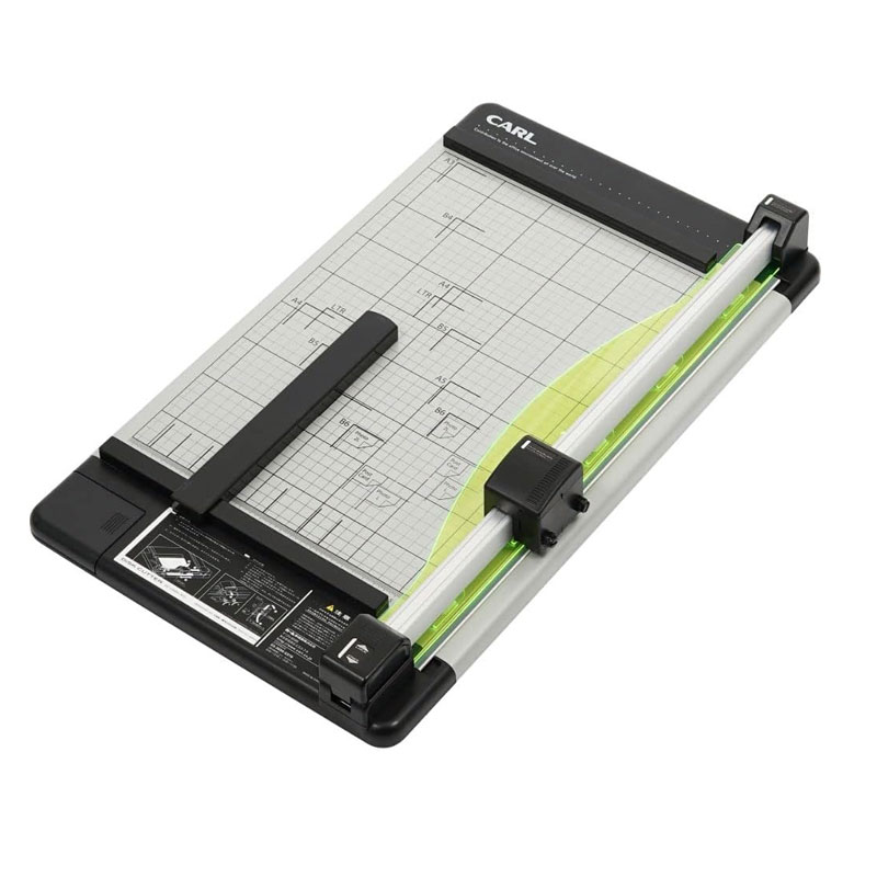 送料無料・A3サイズ!カール/ディスクカッター・DC-230N 一度に40枚裁断!裁断する位置が光でわかる! CARL