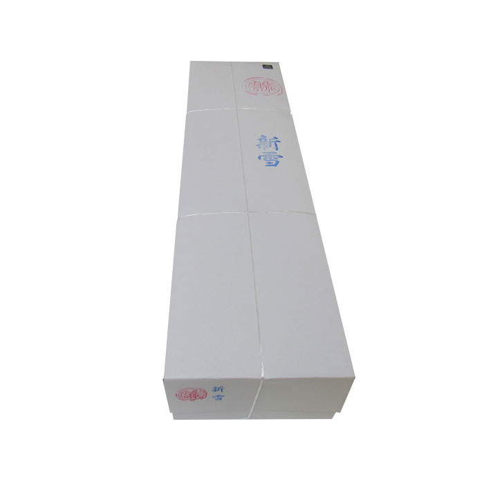 長半紙 [新雪] (八ツ切) 束=1000枚（1214796）機械抄き　漢字用　漢字初心者楷書向き　練習用