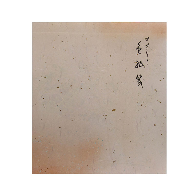 色紙箋 練習用 [せせらぎ] 10枚綴り（4615514）色紙書きの練習