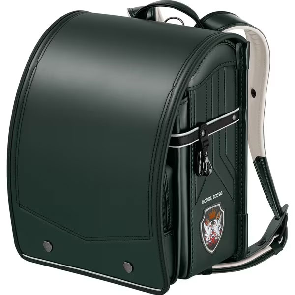 セイバン／ランドセル モデルロイヤル ドラグーン フォレストグリーン×ブラック（MR22B-4990）剣とドラゴン