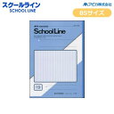 【セミB5サイズ・学用3号】アピカ/スクールライン 特殊罫ノート(LM19)アクア 8mmタテ罫 19行 糸綴じ 30枚 科目シール付き 目にやさしいグリーン罫/APICA