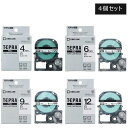 【★当店限定★】キングジム PROテープカートリッジ 白ラベル 基本のテープセット(SS4K・SS6K・SS9K・SS12K)今なら可愛いリラックマのテープ付き...