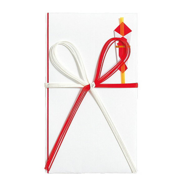 マルアイ／祝金封 赤白花結び（キ106）御祝全般の金包みです 祝儀袋　MARUAI キ-106