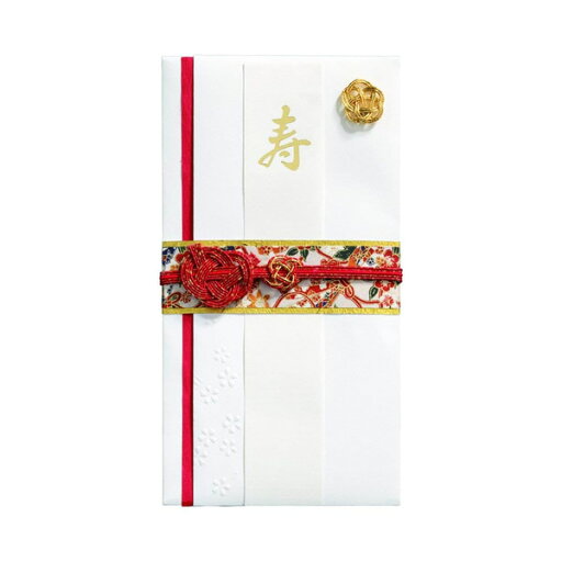 マルアイ/絢 金封 白(キ626W)おしゃれなサクラのエンボス 祝儀袋 MARUAI キ-626W マルアイ/絢 金封 白(キ626W)おしゃれなサクラのエンボス 祝儀袋 MARUAI キ-626W