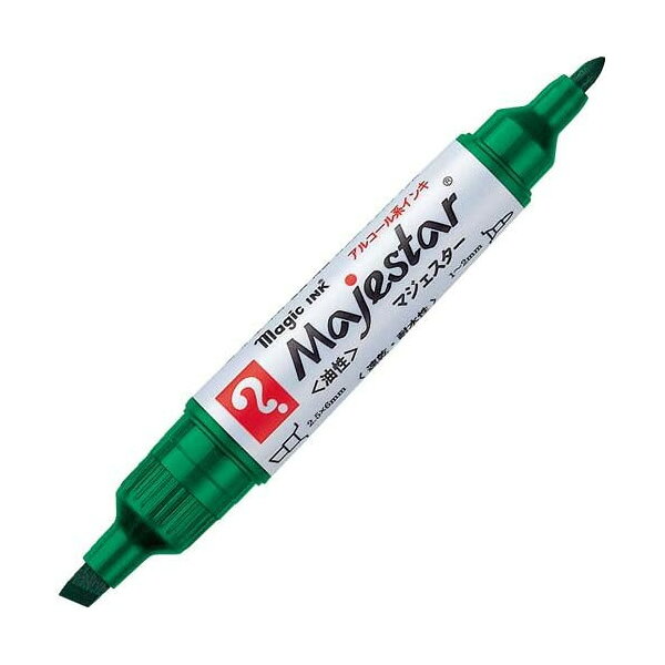 Rakuten - 寺西化学工業/マジックインキ マジェスター 緑(MMJ50-T4) なめらかな書き味