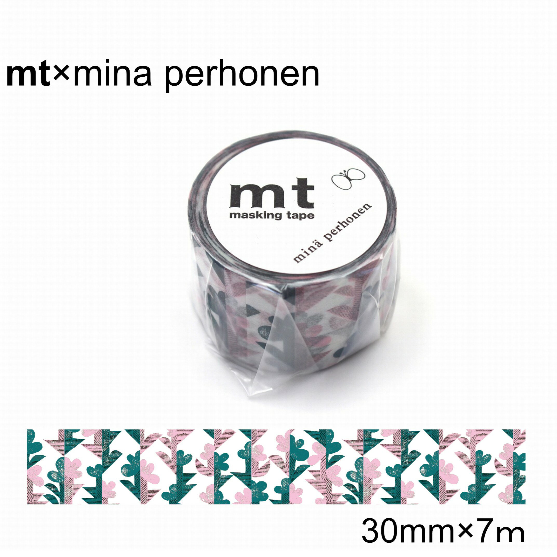 商品説明 mt×ミナペルホネン　twin flower　 ファッションブランドmina perhonenとのコラボレーション。 独自の世界観が楽しいマスキングテープです。 【イメージ画像】 ※メーカー取り寄せ商品も為ご注文後にメーカーへ発注いたします。 その為メーカー欠品の場合がございます。予めご了承ください。 その場合改めて当店よりご連絡いたします。 商品仕様 本体寸法 幅：30mm ×　長さ：7 m