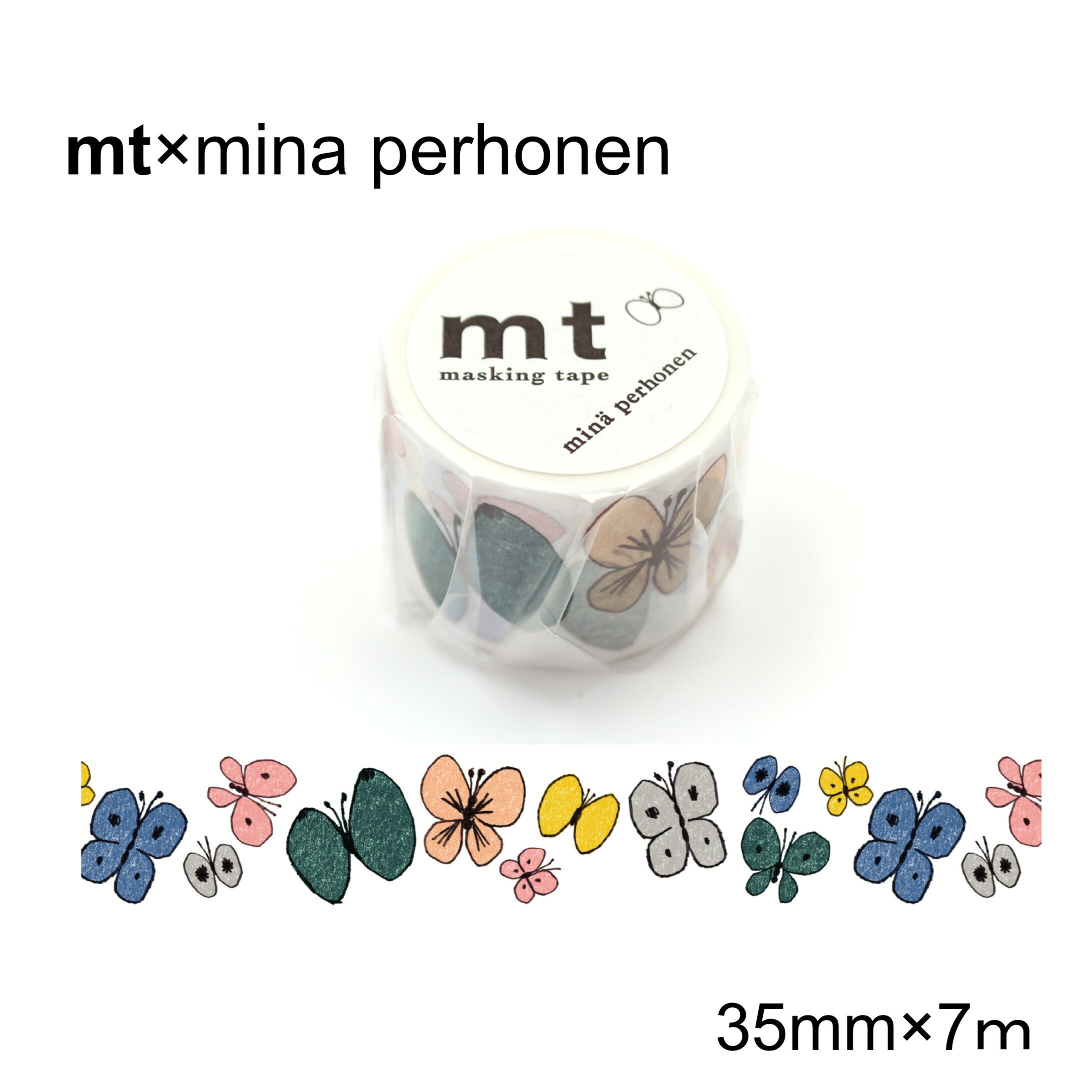 商品説明 mt×ミナペルホネン flutter　 ファッションブランドmina perhonenとのコラボレーション。 独自の世界観が楽しいマスキングテープです。 【イメージ画像】 ※メーカー取り寄せ商品も為ご注文後にメーカーへ発注いたします。 その為メーカー欠品の場合がございます。予めご了承ください。 その場合改めて当店よりご連絡いたします。 商品仕様 本体寸法 幅：35mm ×　長さ：7 m