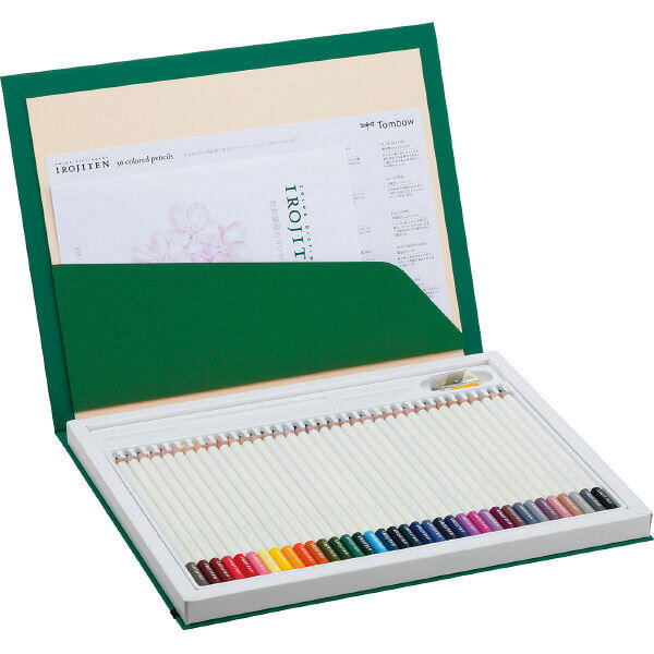 36色セット！トンボ鉛筆／色辞典36色セレクトセット CI-RSA36C 色辞典（IROJITEN）は自然の色合いを揃えた色鉛筆シリーズ　Tombow