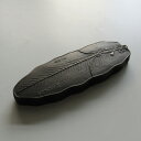 高級文鎮 貝葉 茶 銅 2619570 書道用品 ペーパーウェイト 古梅園