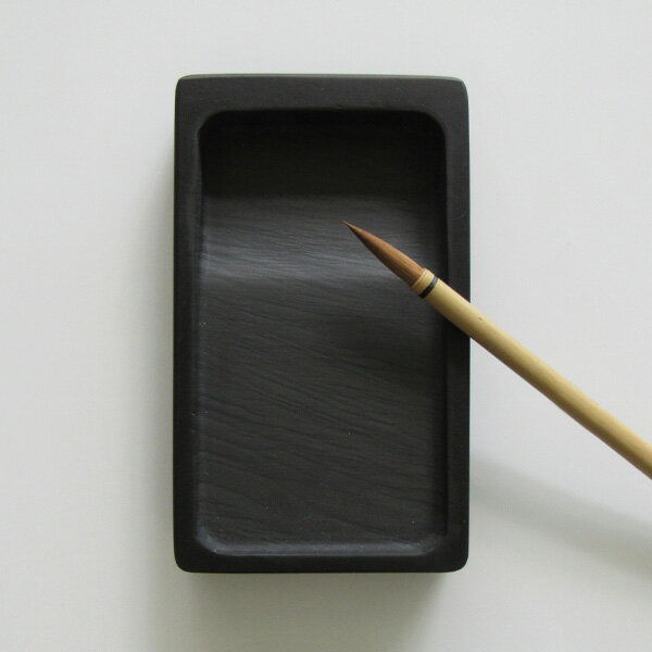 乐天商城 - 書道筆　唐筆　山水筆　0.6×2.7cm　鼬毛　漢字、水墨画　書道用品　5810090