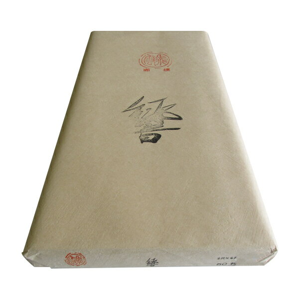 乐天商城 - 画仙紙　響　夾宣 2×6尺　反=50枚　5510032　台湾産手漉画仙紙　一般 漢字・かな清書用　丸萬商会　書道用品