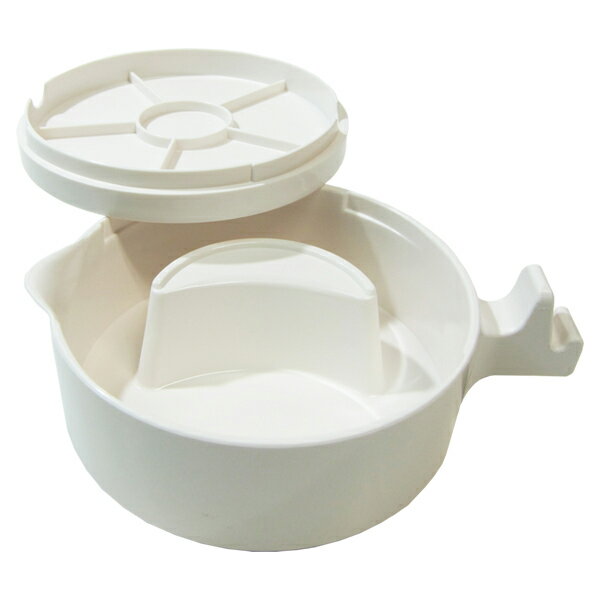 開明　墨汁・顔彩用　墨池　天池　白（HO7117）書道用品　硯