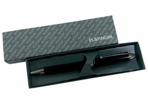 プラチナ万年筆／ダブル3アクション MWB-1000C#1（2747010・325880）黒　ボール径0.7mm　シャープ芯径0.5mm　高級感のあるメタリックカラー　多機能ペン・複合筆記具 2