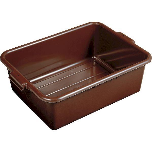 【即納在庫品】077838002186 カーライル バスボックス L 深 ブラウン 4401101 バスボックスL CARLISLE　深型 大容量 プラスチック製 コンテナボックス