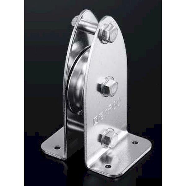 アイオウル K60-1 固定ブロック タテ型1車60mm 鉄 ユニクロ 使用軸受ベアリング ＃608ZZ K601