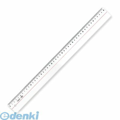 共栄プラスチック A-2545 メタクリル直線定規 45cm A2545
