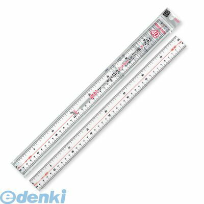 共栄プラスチック A-3041 メタクリル両切直線定規 40cm A3041
