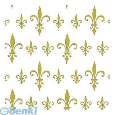 シモジマ 002351200 包装紙全判 マドンナリリー金【100枚】