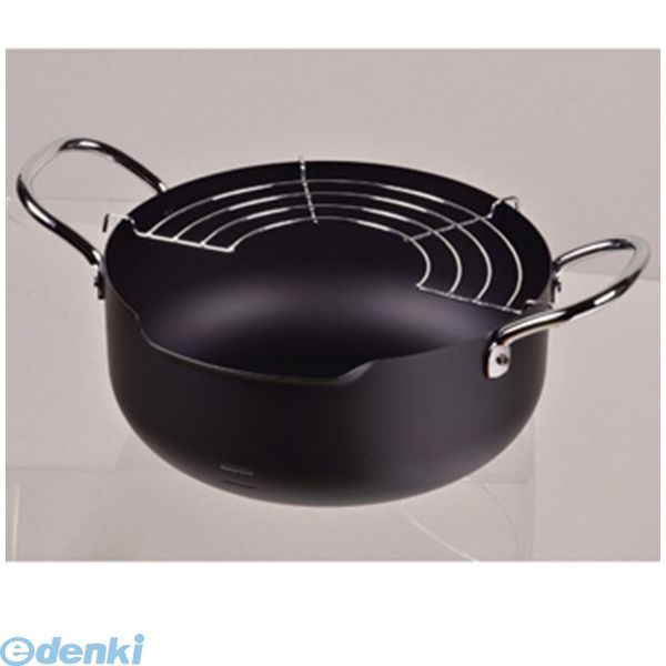 Ih/Gas Compatible - (LINEクーポン有)パール金属 HB-1891 メイドインジャパン 鉄製注ぎやすい天ぷら鍋22cm HB1891【キャンセル不可】 IH対応 揚げ物鍋 日本製