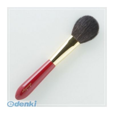 あかしや H4-RG チークL【丸平】 H4RG ハイグレードタイプ 化粧筆 赤軸 あかしや化粧筆 メイクブラシ チークブラシ 灰リス毛 中光鋒 奈良筆 山羊毛